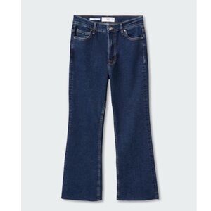 Mango Dark Blue Flare Jeans